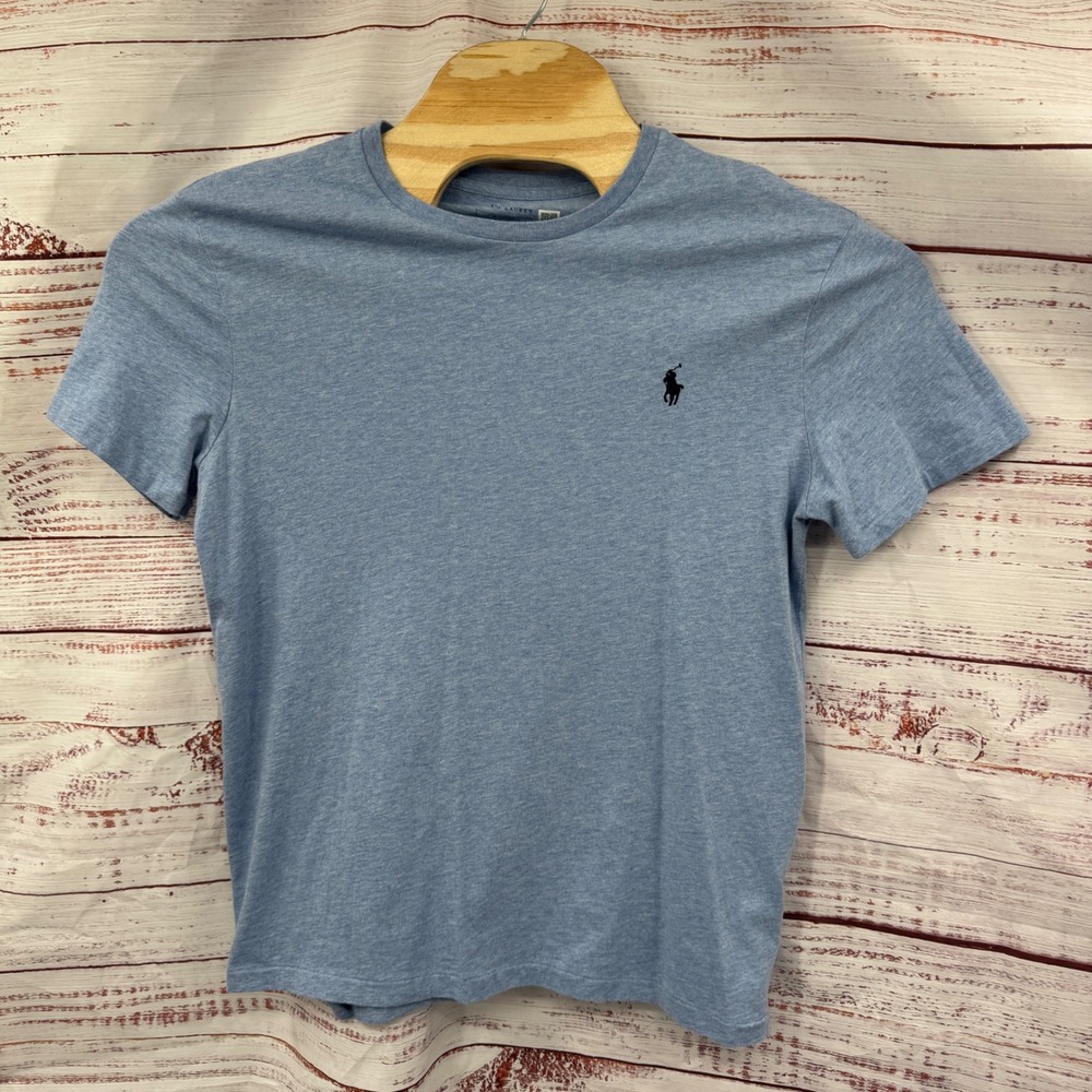 Polo by Ralph Lauren Men's Short Sleeve Crewneck T-Shirt - Light Blue
